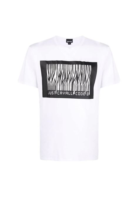 T-shirt con stampa JUST CAVALLI | T-shirt | S03GC0637 N20663100